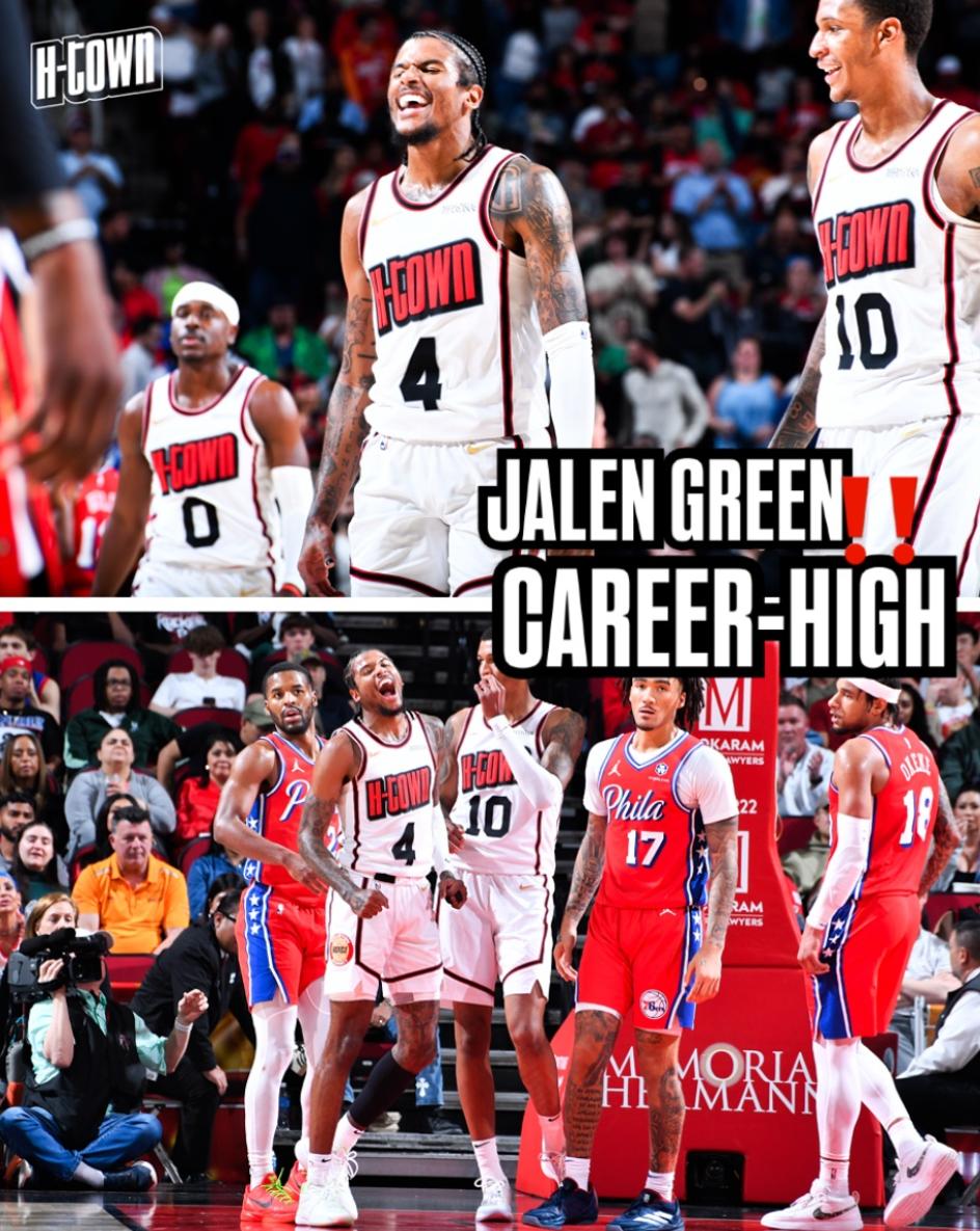 火箭力克老鹰,五人得分上双 火箭力克老鹰,五人得分上双