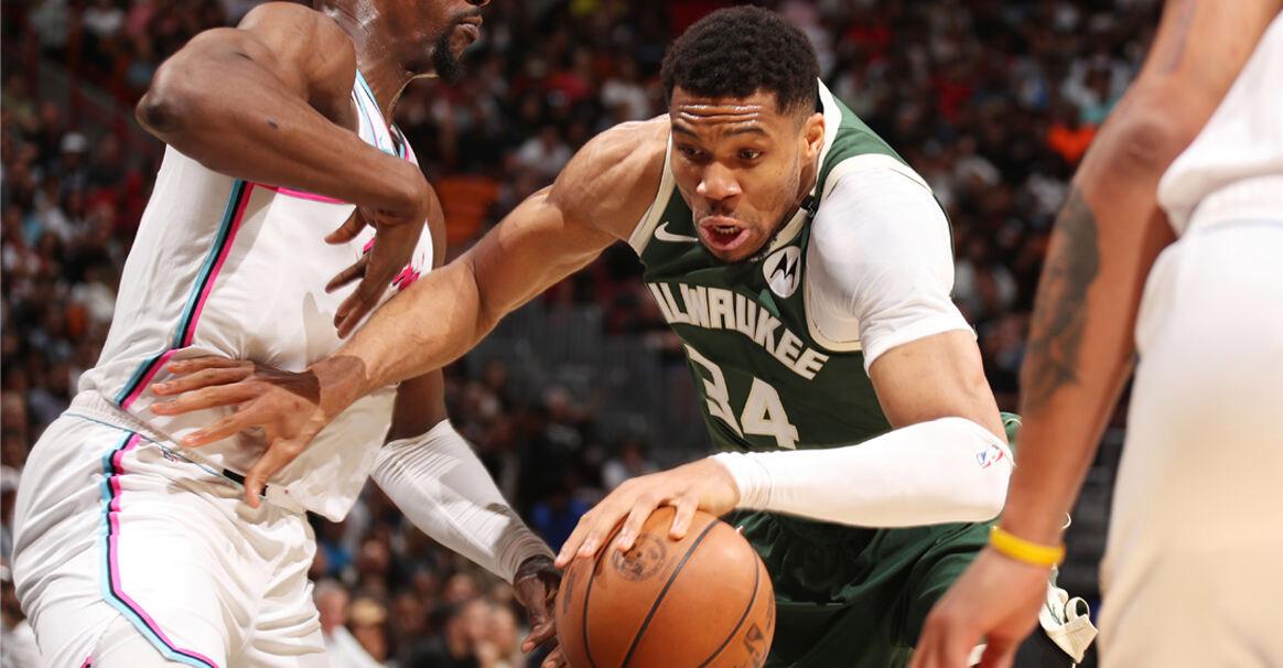 雄鹿胜热火,字母哥轰29分 雄鹿胜热火,字母哥轰29分